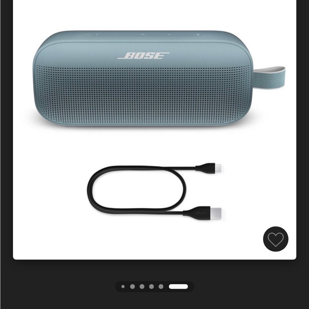 Bose Soundlink flex Bluetooth Portable Speaker Wireless Waterproof Stone Blue